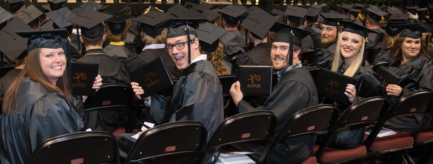 BSC grad students smiling